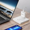 DUDAO ŁADOWARKA SIECIOWA PD 20W USB-C DO TELEFONÓW IPHONE 12 13 14 Z KABLEM