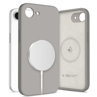 TECH-PROTECT SILICONE MAGSAFE IPHONE 16E / 17E STONE GREY