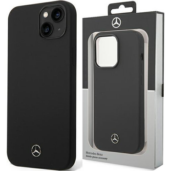 Mercedes MEHCP14MSILBK iPhone 14 Plus 6,7" czarny/black hardcase Silicone Line