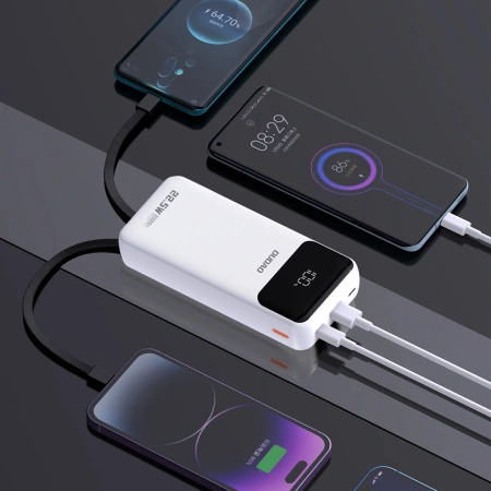 DUDAO POWERBANK K15PRO 20000MAH 22.5W PD DO LIGHTNING USB-C USB-A