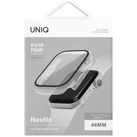 UNIQ ETUI CASE DO APPLE WATCH 46 MM NAUTIC PRZEZROCZYSTE Z SYSTEMEM