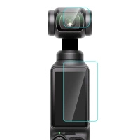 PULUZ SZKŁO OCHRONNE DO EKRANU I OBIEKTYWU DJI OSMO POCKET 3 WYSOKA JAKOŚĆ