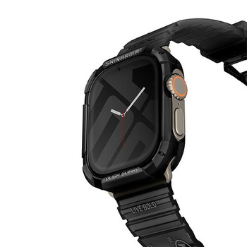 SKINARMA ETUI KURONO DO APPLE WATCH ULTRA 49MM PASKI W ZESTAWIE Z ZEGARKIEM