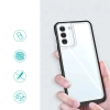 HURTEL CLEAR 3IN1 ETUI DO SAMSUNG GALAXY S23 Z RAMKĄ SILIKONOWYM POKROWCEM