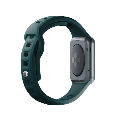 42/44/45/46/49 mm Evergreen (big) - 3mk Silicone Watch Strap for Apple