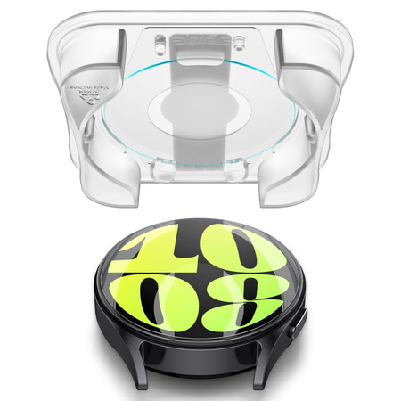 SPIGEN SZKŁO HARTOWANE GLAS.TR EZ-FIT 2-PACK DO SAMSUNG GALAXY WATCH 7 40