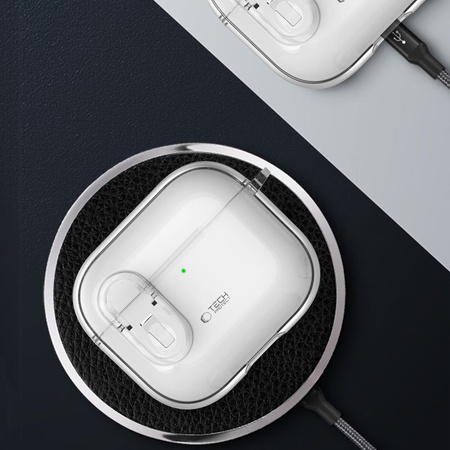 TECH-PROTECT POKROWIEC SLIM HOOK DO APPLE AIRPODS 4 MAGNETYCZNE ZAMKNIĘCIE