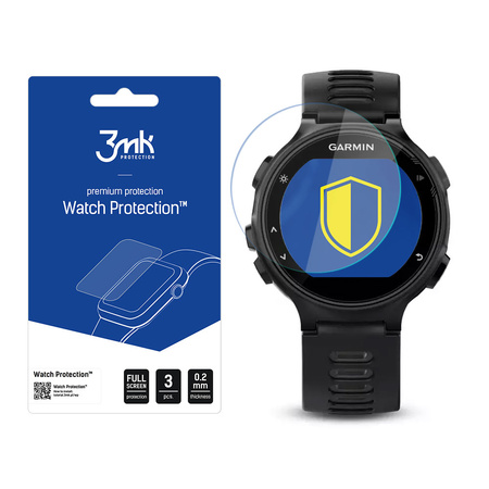 3MK SZKŁO HYBRYDOWE DO GARMIN FR 735XT OCHRONA FLEXIBLEGLASS IDEALNE