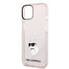 Karl Lagerfeld KLHCP14SHNCHTCP iPhone 14 6,1" różowy/pink hardcase Ikonik Choupette