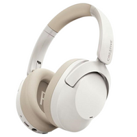 Creative Słuchawki bezprzewodowe ZenHybrid 2 kremowy/cream Bluetooth 5.2 ANC