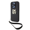 DKNY ETUI HARDCASE DO IPHONE 15 PRO Z PASKIEM NA NADGARSTEK STOCK LOGO