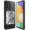 Ringke Onyx Design wytrzymałe etui pokrowiec Samsung Galaxy A72 4G czarny (Paint) (OXSG0047)