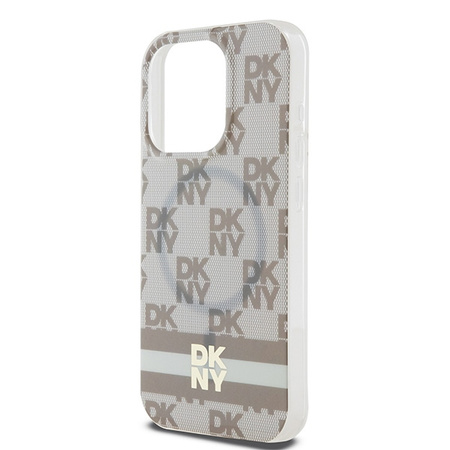 DKNY ETUI HARDCASE DO IPHONE 14 PRO 6.1 DO MAGSAFE CHECKERED MONO PATTERN