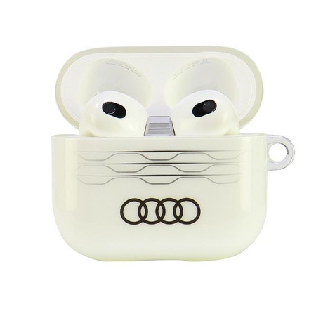 AUDI IML GEOMETRIC PATTERN CASE DO AIRPODS 3 HARDCASE MAGNETYCZNY POKROWIEC