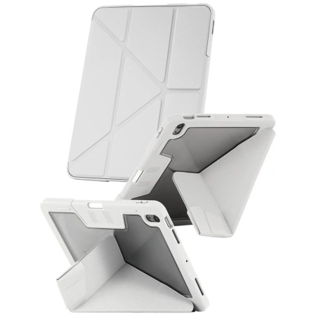 Etui Care by PanzerGlass Y fold do iPad Air 11" 2025 (7 gen.) / iPad Air 11" 2024 (6 gen.) -  jasnoszare
