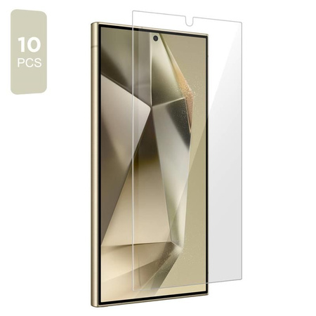 SZKŁO HARTOWANE TECH-PROTECT BUNDLE 10-PACK GALAXY S24 ULTRA CLEAR