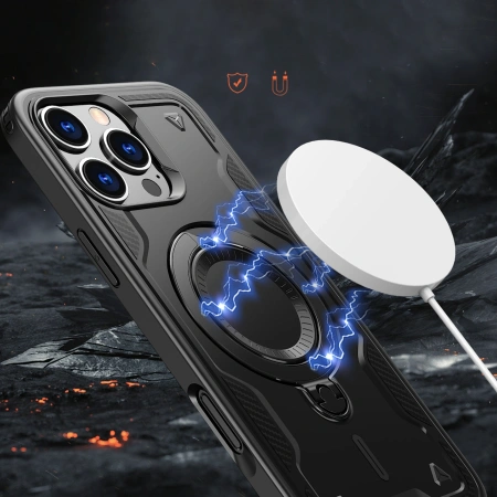 HURTEL ETUI HYBRID ARMOR TRENDY DO IPHONE 16 PRO MAX Z DO MAGSAFE