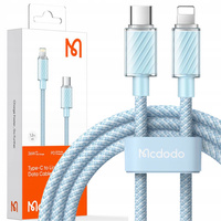 Kabel do iPhone, Mocny, Super Szybki, Mcdodo, 36W, 1.2M, niebieski