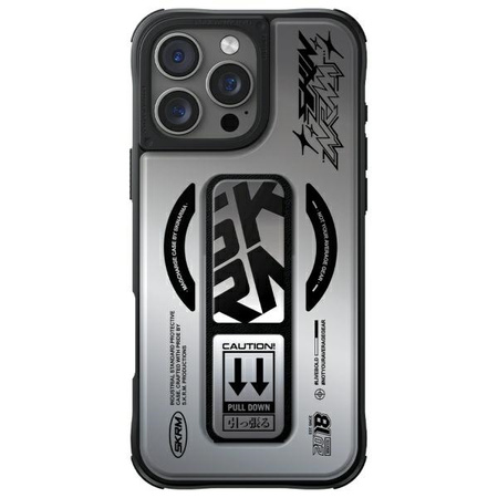 Skinarma etui Kira Kobai iPhone 16 Pro   Max 6.9 Magnetic Charging Grip Stand chrome