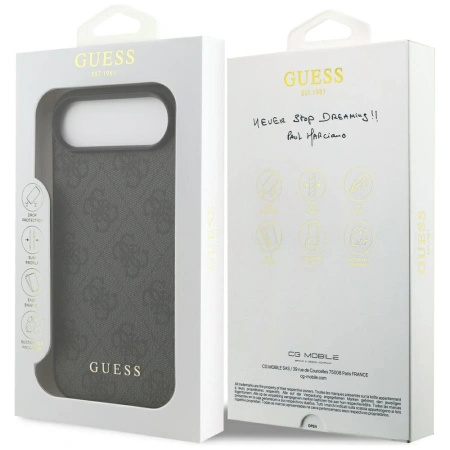 GUESS ETUI 4G CLASSIC DO IPHONE 17 AIR CASE OCHRONNE Z PROTEKCJĄ