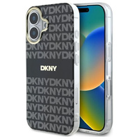 DKNY ETUI DO IPHONE 16 6.1 HARDCASE Z WZOREM I PASKIEM DLA MIŁOŚNIKÓW STYLU