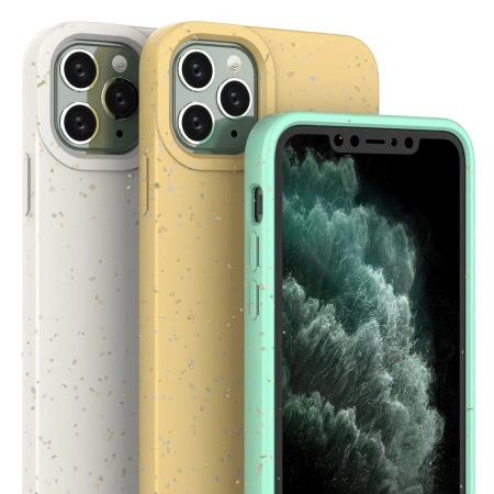 HURTEL ECO CASE ETUI DO IPHONE 11 PRO MAX SILIKONOWY POKROWIEC NA TELEFON