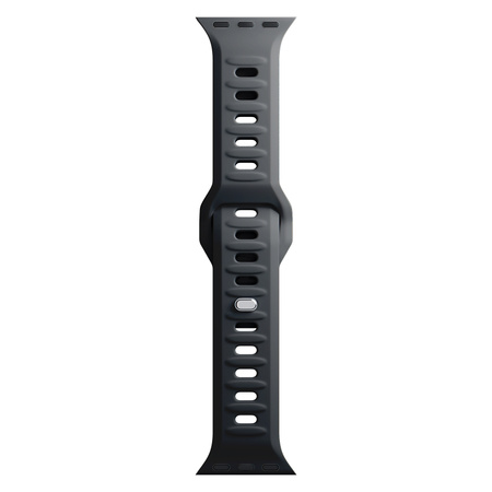 38/40/41/42 mm Black (small) - 3mk Silicone Watch Strap for Apple