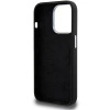 Etui BMW Signature Liquid Silicone MagSafe na iPhone 15 Pro - czarne