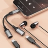 DUDAO ADAPTER USB-C DO TELEFONÓW ANDROID 2W1 ZŁĄCZE TYP C SZYBKA ŁADOWARKA