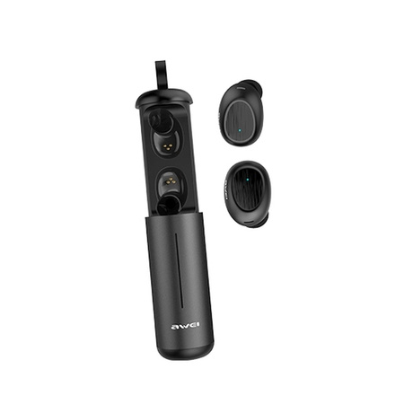 AWEI SŁUCHAWKI BLUETOOTH 5.0 T55 TWS DO TELEFONÓW GAMINGOWYCH Z STACJĄ