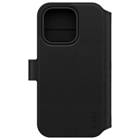 Etui CARE by PanzerGlass Feature Tango 2in1 Wallet MagSafe na iPhone 16 Pro - czarne