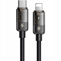 MCDODO KABEL USB-C LIGHTNING SZYBKIEGO ŁADOWANIA 36W DO IPHONE 13 14 1M LED