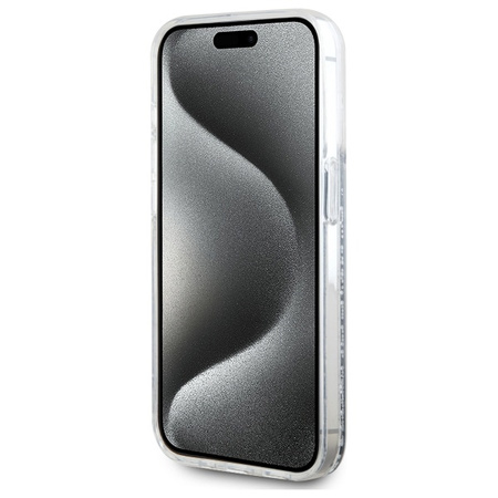 KARL LAGERFELD ETUI HARDCASE TRANSPARENTNE DO IPHONE 15 PRO MAX 6.7