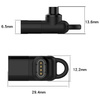 Adapter USB-C Beline do ładowania        zegarków Garmin czarny