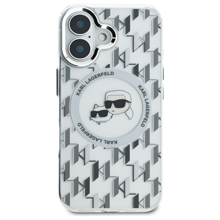 KARL LAGERFELD ETUI HARDCASE DO IPHONE 16 DO MAGSAFE MONOGRAM KARL
