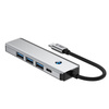 TECH-PROTECT HUB ADAPTER 5IN1 TYPE-C DO MACBOOK PRO AIR HDMI 4K 60HZ PD100W