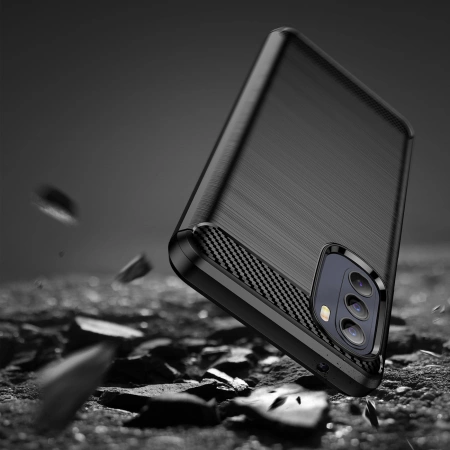 HURTEL CARBON CASE ELASTYCZNE ETUI DO MOTOROLA MOTO G STYLUS 2022 OCHRONA