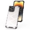 Honeycomb etui iPhone 14 Pro Max pancerny hybrydowy pokrowiec przezroczyste