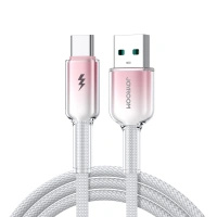 JOYROOM KABEL USB-A USB-C DO TELEFONÓW 3A 1.2M ZAKOŃCZENIE WYSOKIEJ