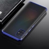 HURTEL CLEAR COLOR CASE ETUI DO SAMSUNG GALAXY A72 4G Z METALICZNĄ RAMKĄ