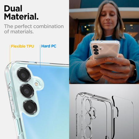 SPIGEN ETUI ULTRA HYBRID DO SAMSUNG GALAXY A16 4G 5G OCHRONNE CRYSTAL CLEAR