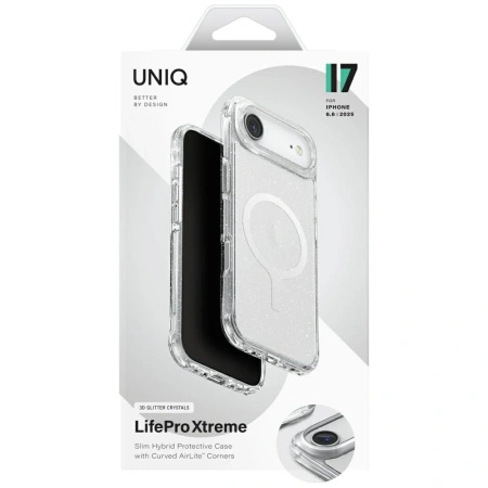 UNIQ ETUI LIFEPRO XTREME DO IPHONE 17 AIR MAGCLICK CHARGING Z BROKATEM