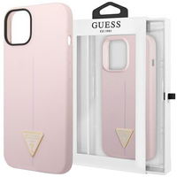 Guess GUHCP14MSLTGU iPhone 14 Plus 6,7" fioletowy/purple hardcase Silicone Triangle