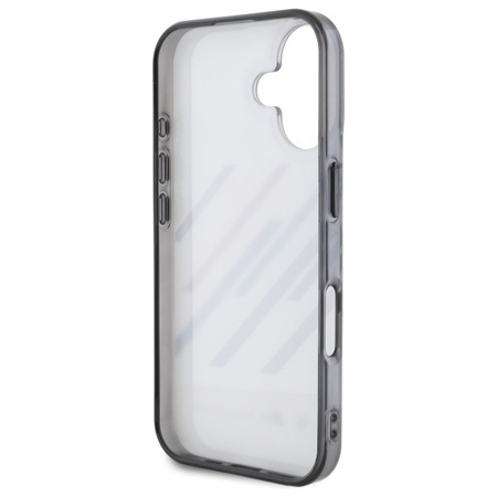 BMW ETUI HARDCASE DO IPHONE 16 6.1 MOTORSPORT Z DESIGNEM IML RANDOM STRIPES
