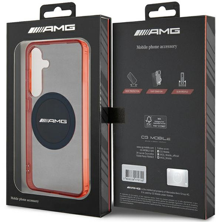MERCEDES AMG ETUI HARDCASE DO SAMSUNG S24 S921 DO MAGSAFE TRANSPARENT