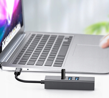 KARTA SIECIOWA HUB USB-C GIGABIT LAN 1000Mb RJ45