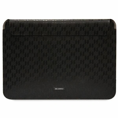 Karl Lagerfeld Sleeve KLCS14SAKLHPK 14 czarny/black Saffiano Plaque
