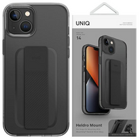 UNIQ etui Heldro Mount iPhone 14 6,1" czarny/vapour smoke