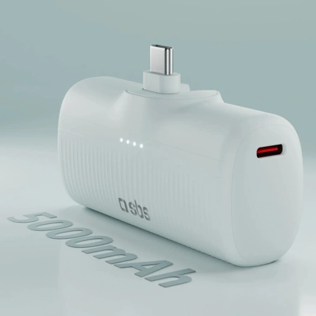 SBS POWERBANK 5000 MAH DO TELEFONÓW I URZĄDZEŃ USB-C SZYBKA