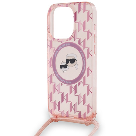 KARL LAGERFELD ETUI CROSSBODY MONOGRAM DO IPHONE 15 PRO 6,1 HARDCASE IML